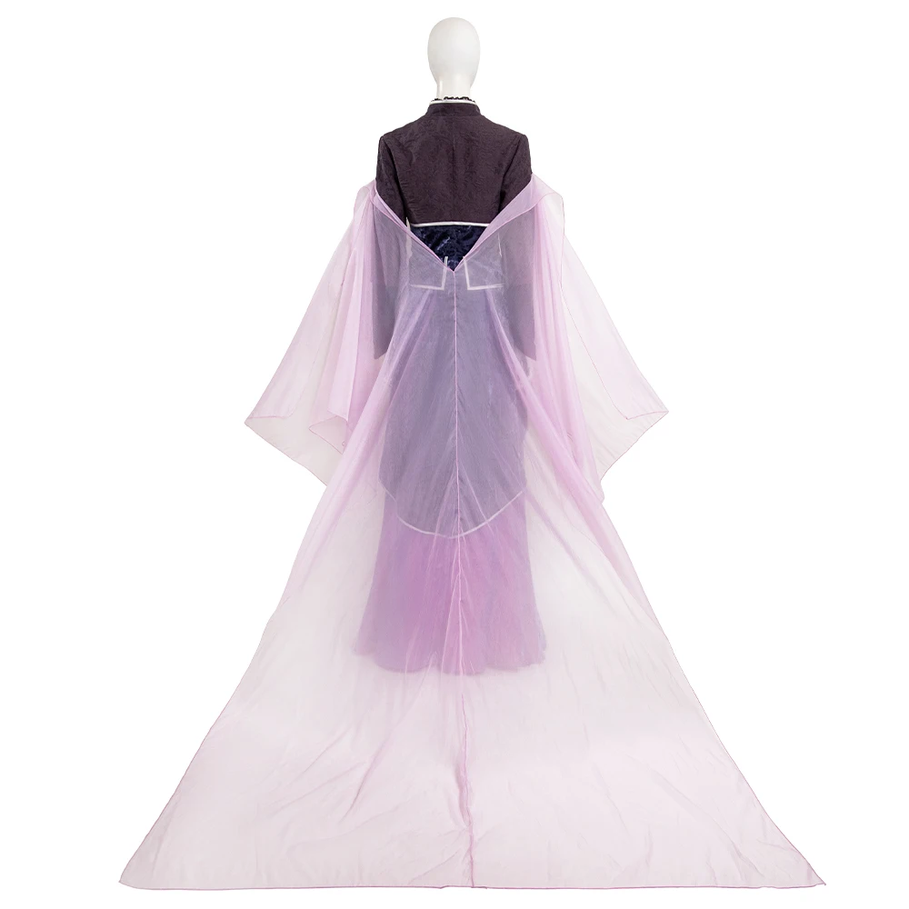 أجاثا هاركنيس أزياء المسلسلات التلفزيونية التأثيرية للنساء فانتازيا كوين معركة موحدة بدلة الهالوين كرنفال حفلة تمويه الكرة ثوب