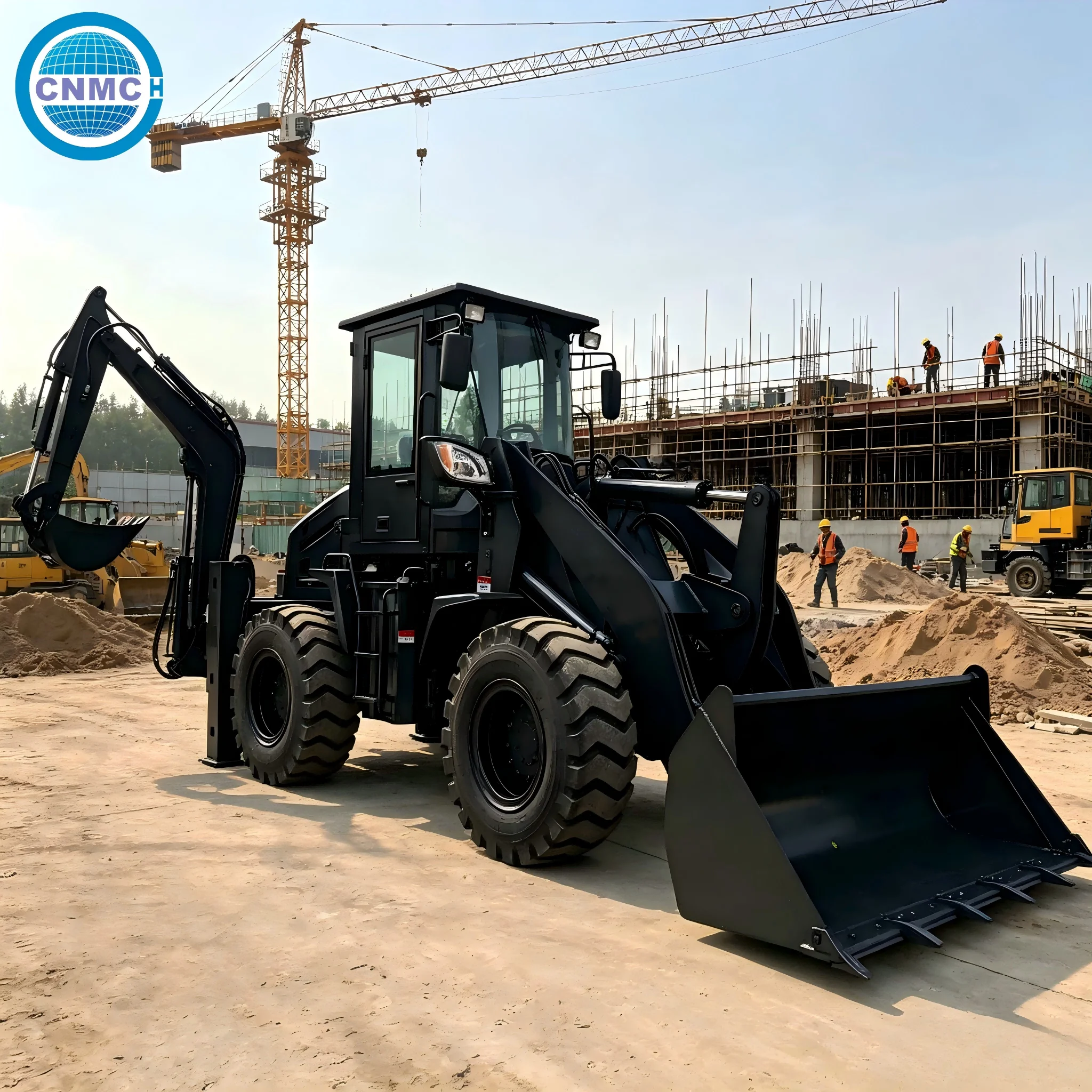 CN10-80 4x4 Wheel Excavator Lo - Tractor Backhoe review and price