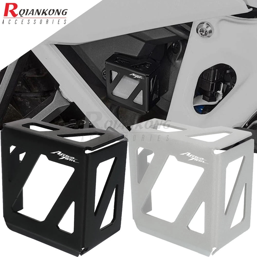 

Rear Brake Fluid Reservoir Guard Tank Covers For HONDA CRF1100L AFRICA TWIN / Adventure Sport 2019 2020 2021 2022 2023 2024 2025