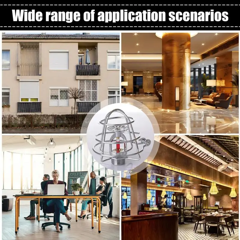 Protezione per irrigatore antincendio Staffa protettiva per irrigatore Protezione efficace per staffa Gabbia di lunga durata per hotel Magazzini Seminterrati