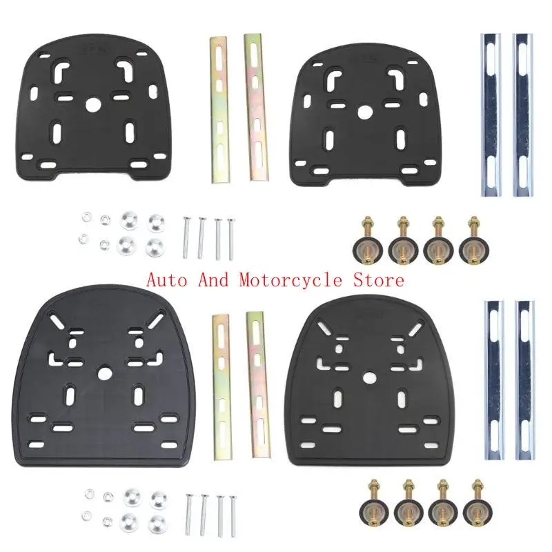 Trunk Plastic Base Tail ​Box Quick Release Base Stamping Bottom Plate Motorcycle