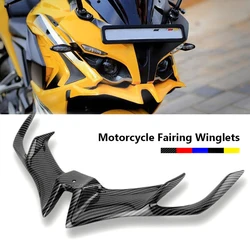 For BAJAJ Pulsar RS 200 RS200 LOGO ABS Front Fairing Winglets Aerodynamic Protection Guard Cover Motorcycle Accessories Parts