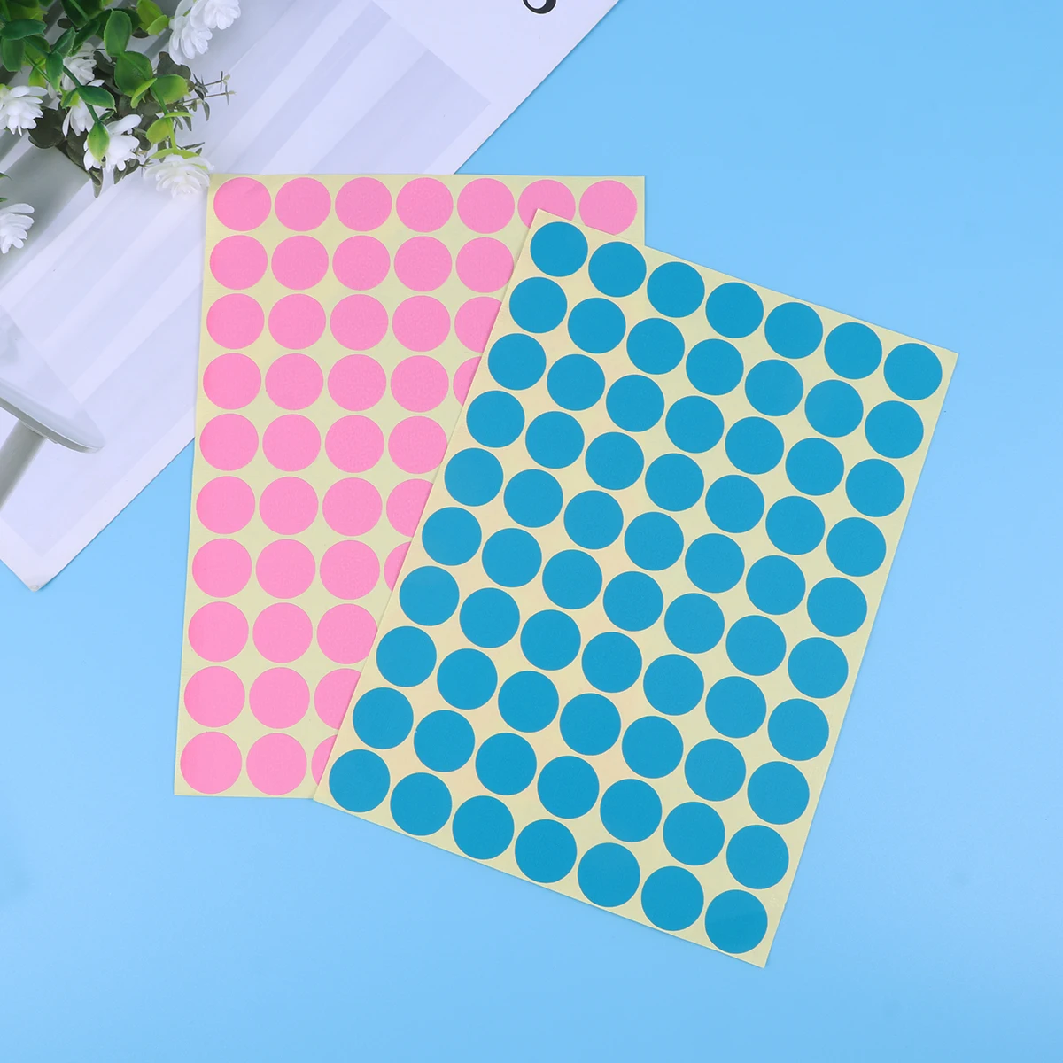 

Round Dot Labels 16 Colors 19Mm Self Adhesive Circle Stickers For Classroom Organization Yard Sale Calendar Planner