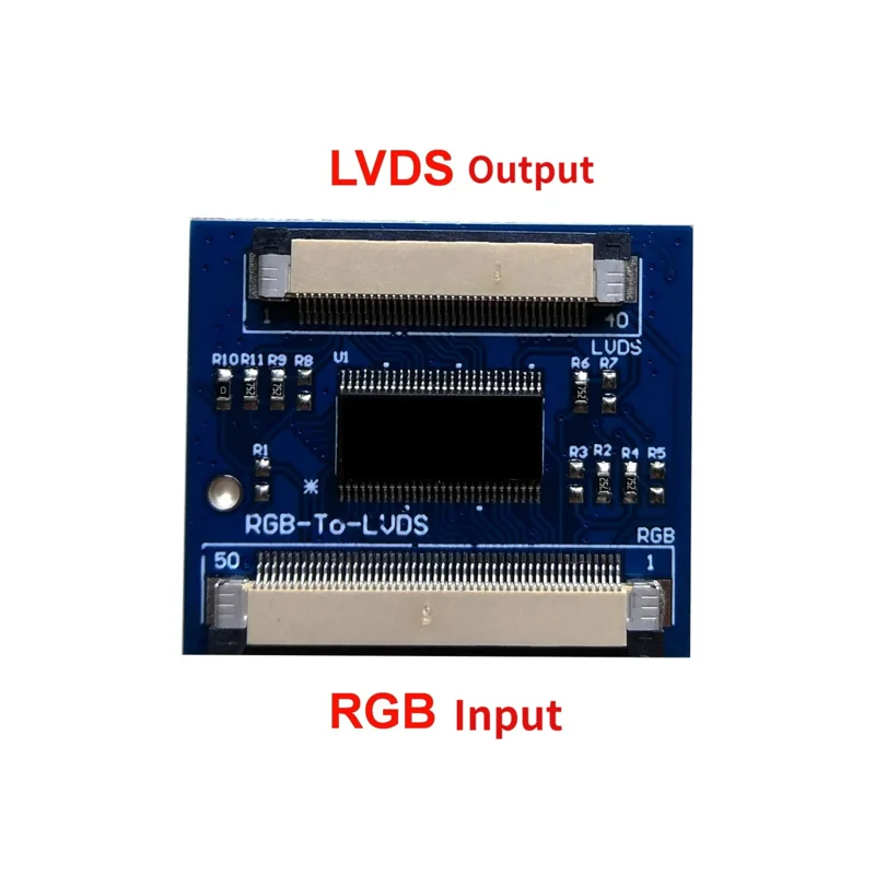 LCD Liquid Crystal Display General Standard Interface RGB/LVDS Bidirectional Drive Conversion Conversion Redrive Board