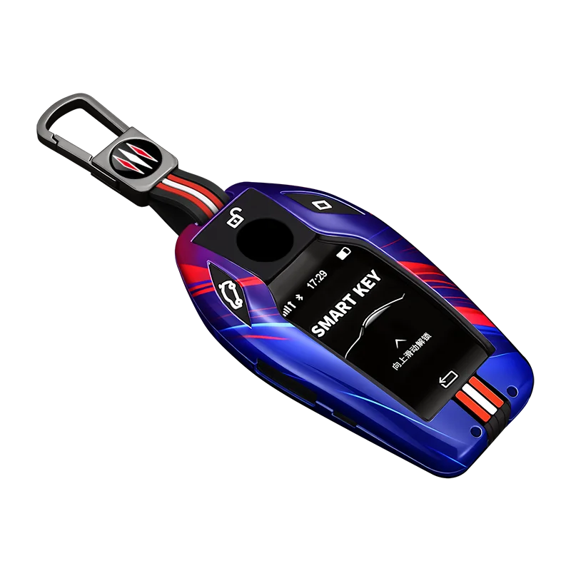 

Car interior accessories suitable for BMW LCD 5/7 Series 535le 730li 740GT X3 X4 X5 X7 key protective case key cover sleeve