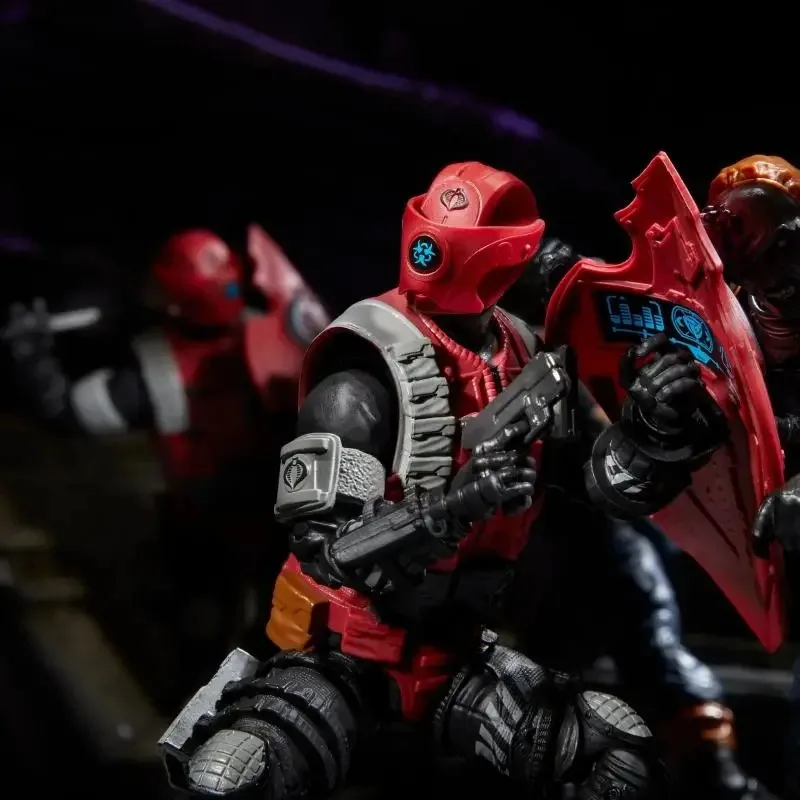 Hasbro GI Serie classificata Joe # 91 Cobra Crimson Alley Viper Action Figures da 6 pollici con accessori Collezione Ornamenti Regalo