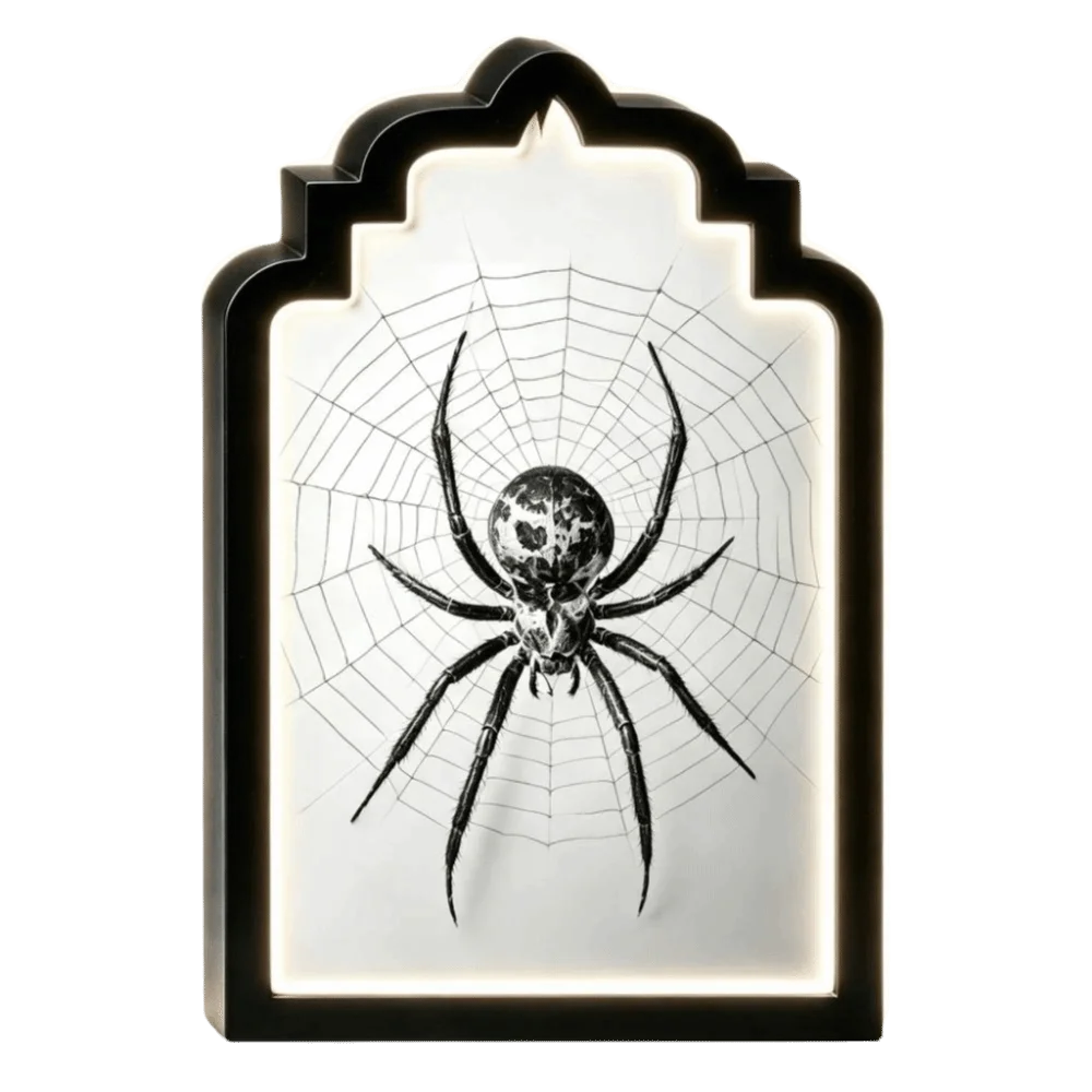 LED Light Up Ghost Mirror Floating Ghost Wooden Frame LED Ghost Mirror Holographic Lighted Hologram Ghost Mirror Halloween Party