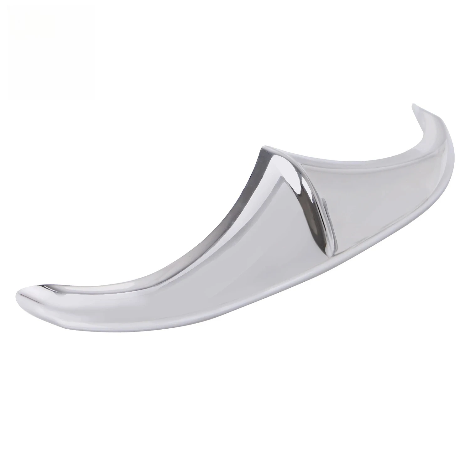 Motorcycle Chrome Front Fender Leading Edge Tip Trim Accent For Harley Touring Electra Street Road Glide King Dyna Accessories