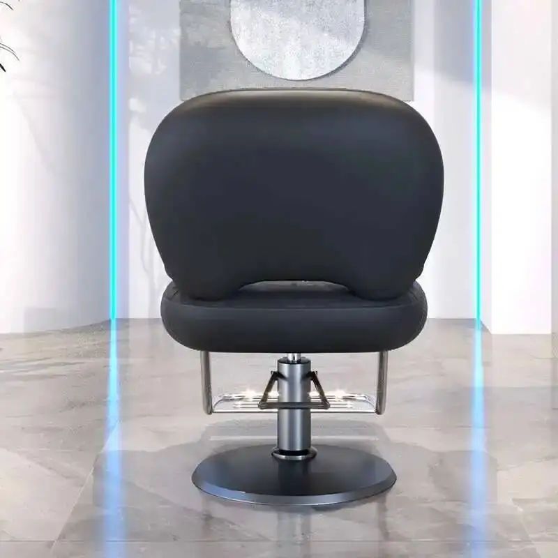 Rolling Wheel Barber Chairs Hairdressing Vintage Recliner Hydraulic Barber Chairs Tattoo Friseurstuhl Salon Furniture YX50BC