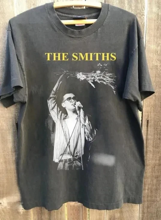 

Plus Size Summer Women's Vintage The Smiths T-Shirt Cotton Breathable Stylish Versatile Street Style Oversized