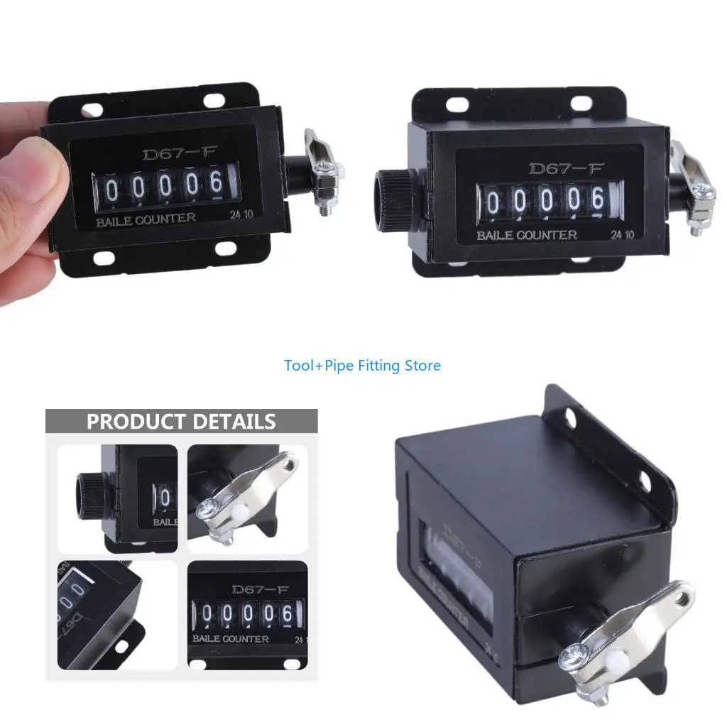 F92B Finger Tally Counter Handheld Counters 0-99999 for Sports Golf School