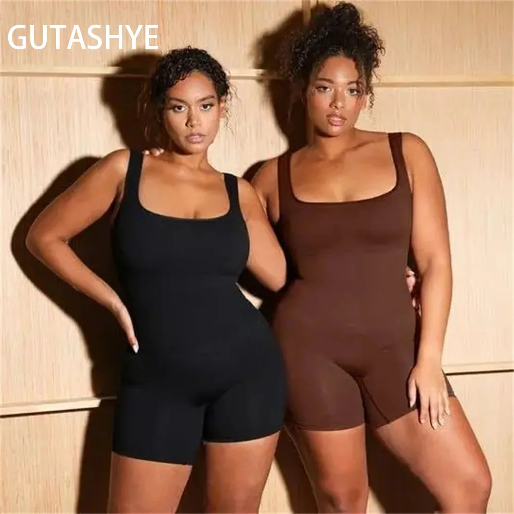 

Seamless One-Piece Short Yoga Clothes Sportswear Women's Gym Push Up Workout Clothes Fitness Sports Bodysuit