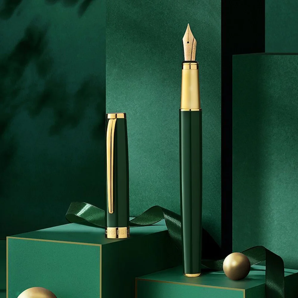 بطل العلامة التجارية القلم P108 الملونة 0.5 مللي متر إيريديوم الذهب بنك الاستثمار القومي طالب خاص الكتابة ممارسة عالية القيمة Kidsren القلم اللوازم المدرسية