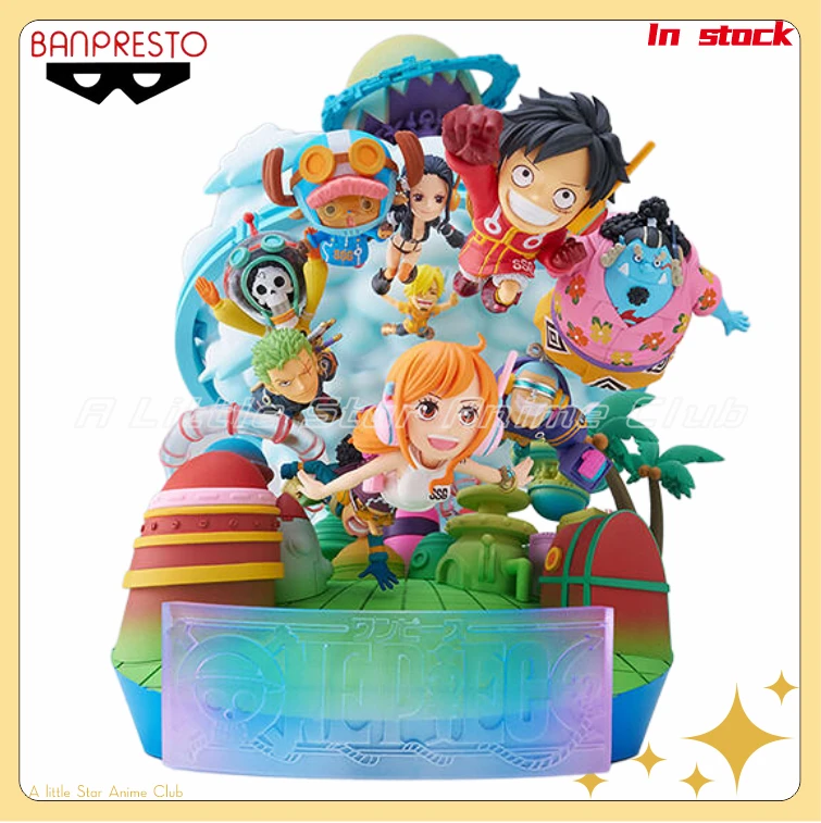 

In Stock Original BANDAI BANPRESTO ONE PIECE WCF Egghead Island Ver Figure Ornament Gift