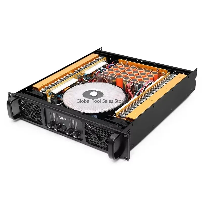 

Hot Sale Professional Audio Amplifier – 2U Class H 4-Channel, 4×1000W for Stereo Sound Reinforcement