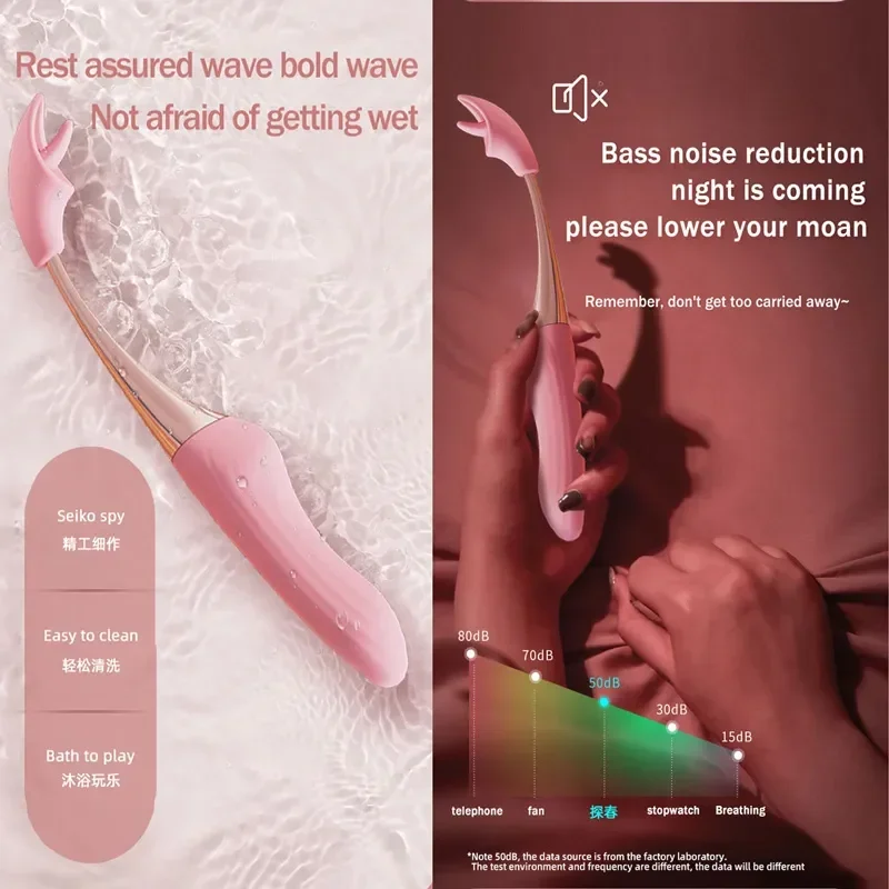 Vagina Massager Female Masturbator Adult Sex Toys Powerful High Frequency G Spot Vibrators Nipple Clitoris Stimulator