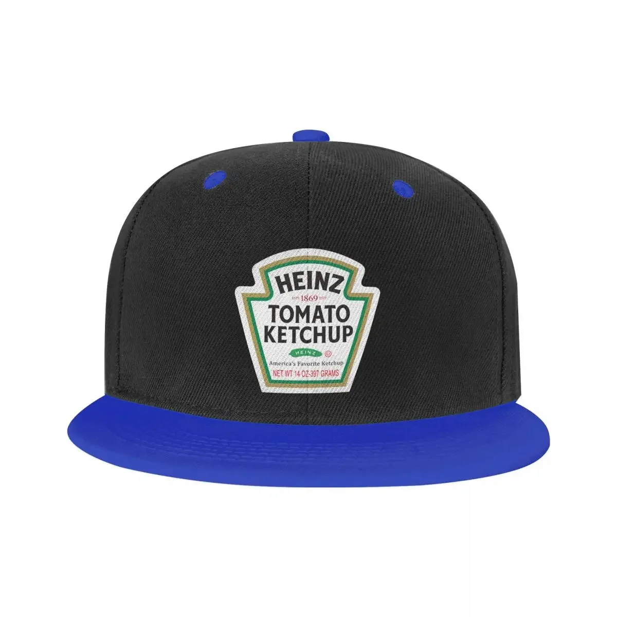 Heinz Americas Favorite Ketchup Graphic 80S 90S Children Snapback Cap Summer All-Match Colorful Teenager Baseball Caps