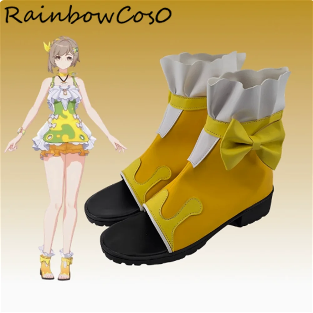 

Madeleine Strinova Cosplay Shoes Boots Game Anime Party Halloween RainbowCos0 W4798