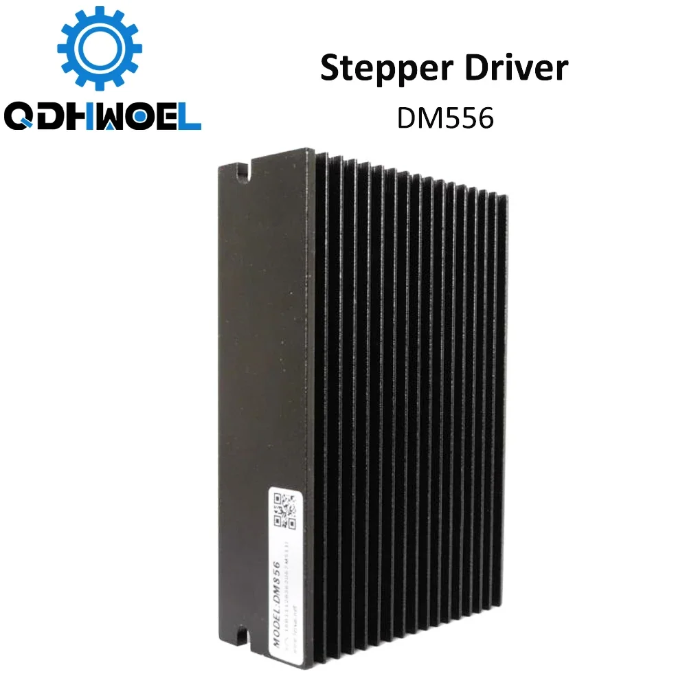 QDHWOEL  Leadshine DM556 Stepper Driver 2 Phase 20-50VAC 0.5-5.6A for Nema 17/23 Stepper Motor Controller Engraving Machine