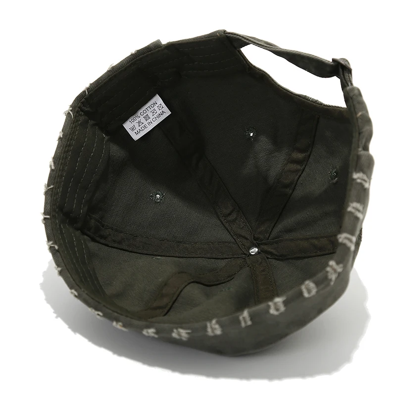 Bocca Washed Color Docker Cap Without Visor Broken Brimless Caps Solid Colors Hat Adjustable Cotton Hats Unisex Vintage Hip Hop