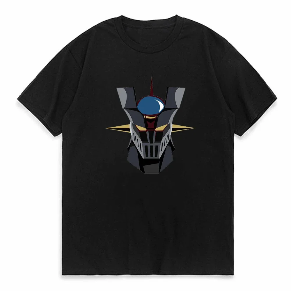 summer men t-shirt Anime Mazinger Z t shirt Für Männer Design Kurzarm Mode Benutzerdefinierte Plus Cartoon cotton Camiseta