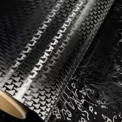 New 3D Matte Forged Carbon Fiber Aircraft Textured Stickers on Car Film PPF Self Adhesive DIY Console Computer Laptop Auto Skin