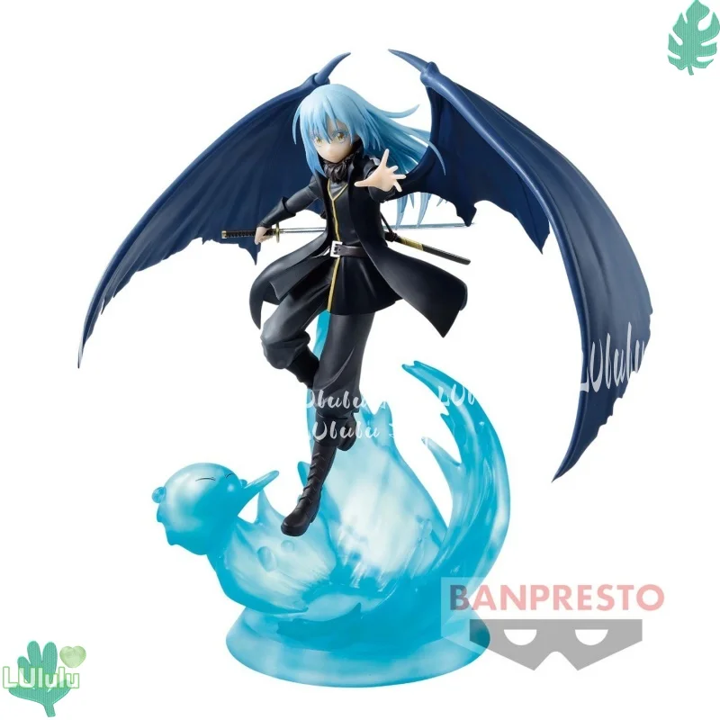 Figura de Rimuru Tempest de Banpresto, de la serie That Time I Got Reincarnated As A Slime, figura de acción personalizada de PVC, juguetes coleccionables, regalos