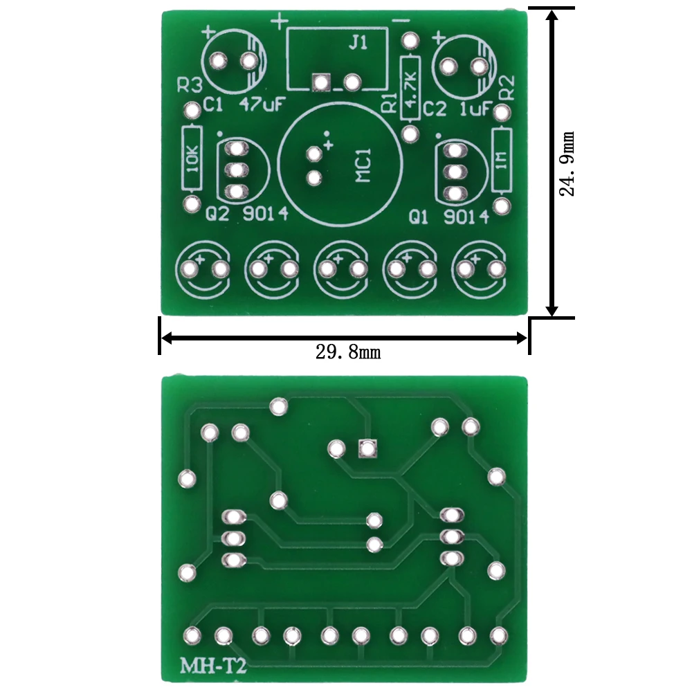 Electronic Funny Kit Voice Control Melody lamp LED Melody Light DIY Production Suite Learning Electronic Kits PCB laboratory