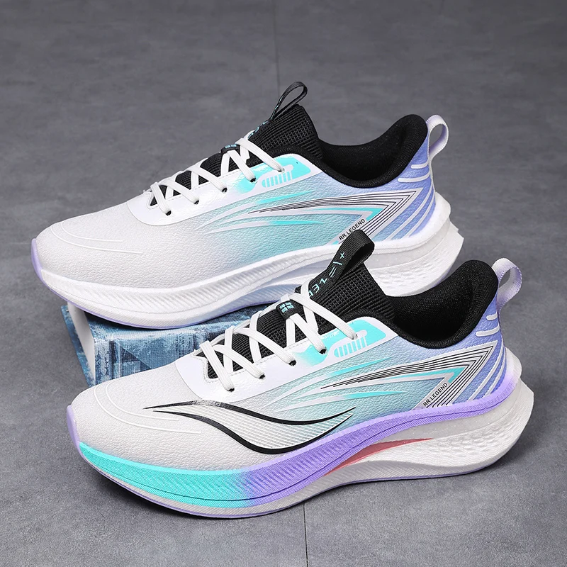 

sports shoes four season comfortable new unisex fashion non slip breathable wear-resistant thick soled running leisure sneakers