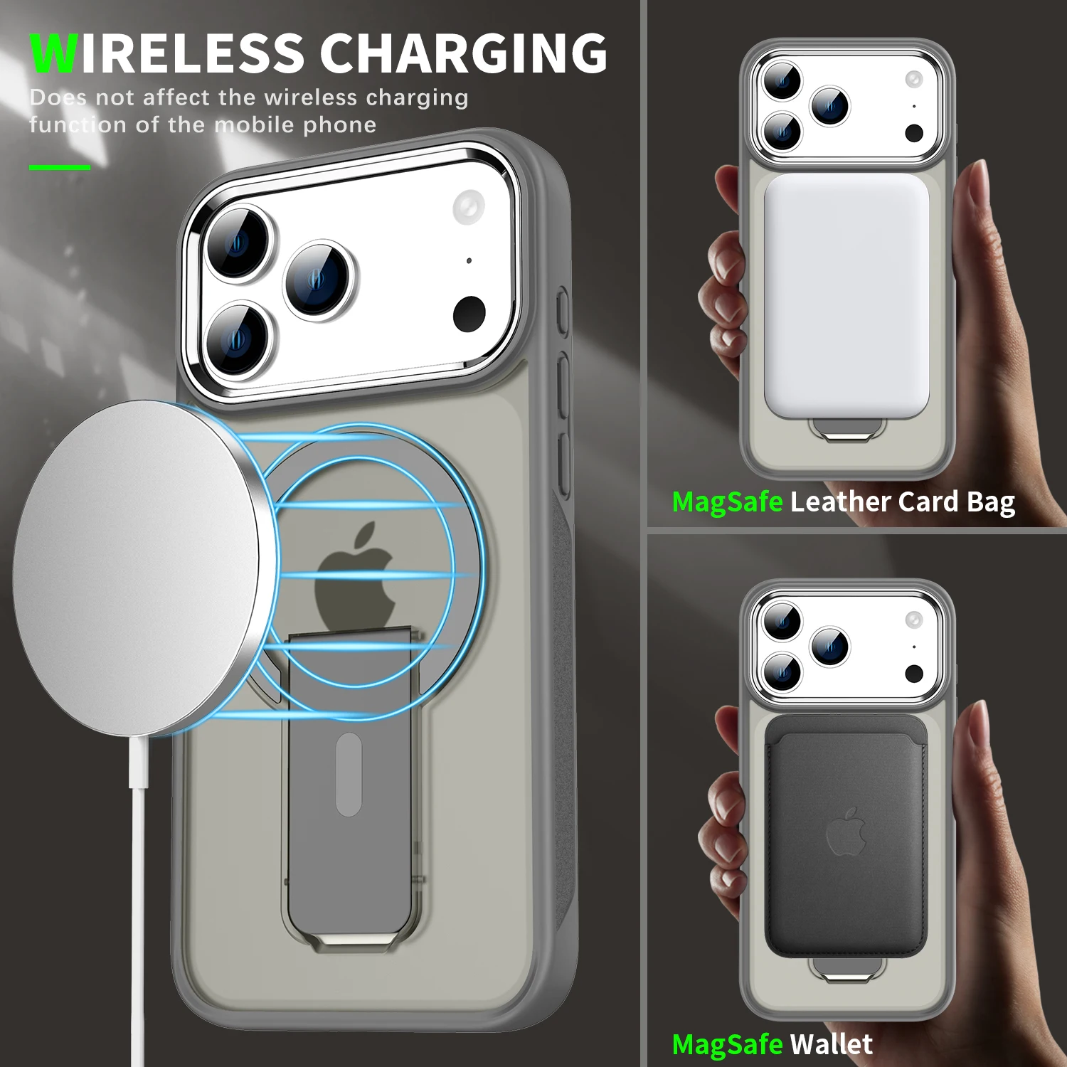 Casing Ponsel Anti-Silau Bertekstur untuk Iphone 17 Pro Max 16 Pro 17 Air 15 14 Plus 13 12 Pro Iphone15 Iphone16 untuk Penutup Magsafe