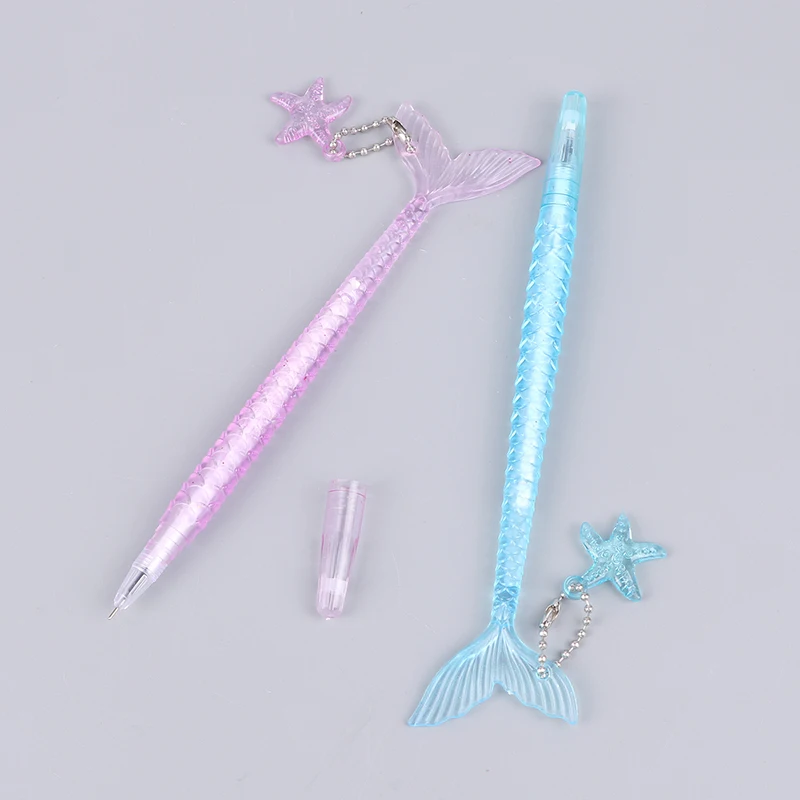 5PCS   Crystal Glitter Pendant Neutral Pen Wedding Bridesmaid Guest Gift Kids Birthday Party Favors Gifts