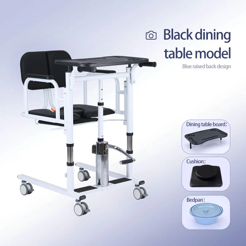 Multifunctional Rehabilitation Equipment Manual Disabled Patient Lift Transfer Chair For Old People