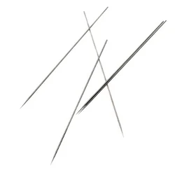 5pcs Stainless Steel 03mm Needle Replacement for Airbrush Nozzle Tip Replacement