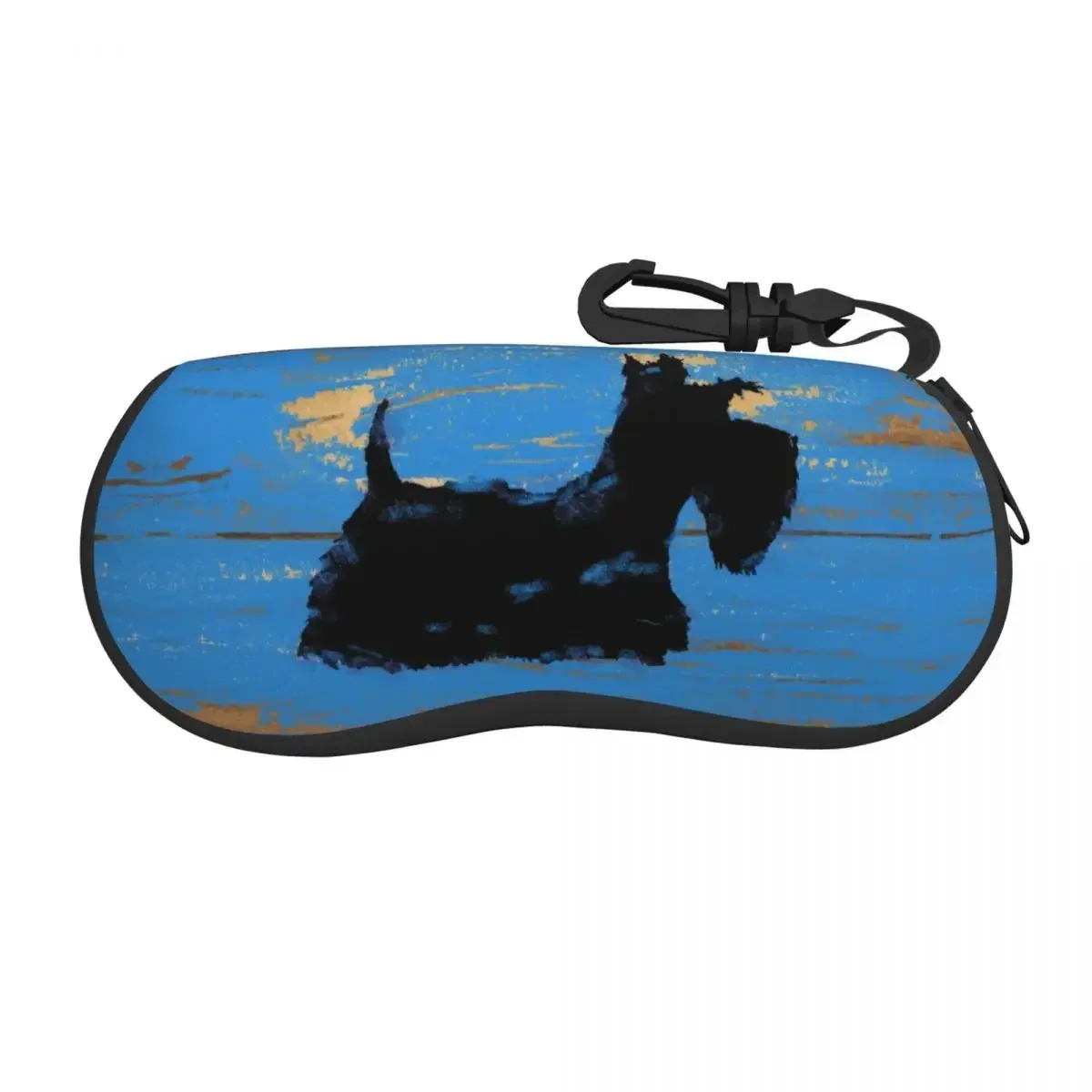 Custom Scottie Dog Glasses Case Cool Scottish Terrier Shell Eyeglasses Case Sunglasses Box