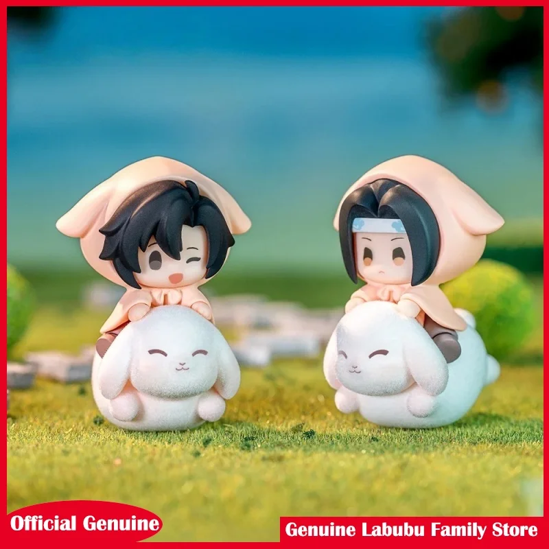 

Предпродажа оригинальной Mo Dao Zu Shi Kawaii Pet Ride Affinity Series слепая коробка Wei Wuxian Lan Zhan Мини-кукла Аниме Фигурка Модель игрушки