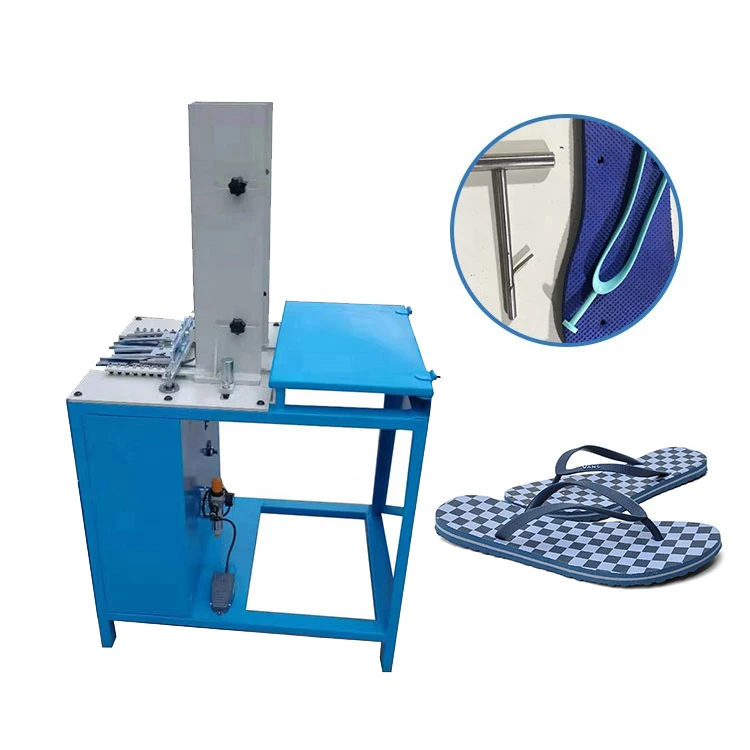 

Пневматическая машина для крепления ремешков и фиксации подошв для шлепанцев YT-177 EVA