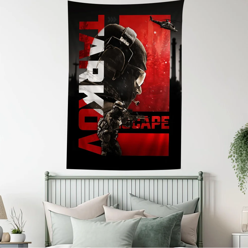 الهروب من نسيج تاركوف ، الطباعة الفنية ، نسيج الجدار الياباني ، تعليق الأنمي ، ديكور المنزل