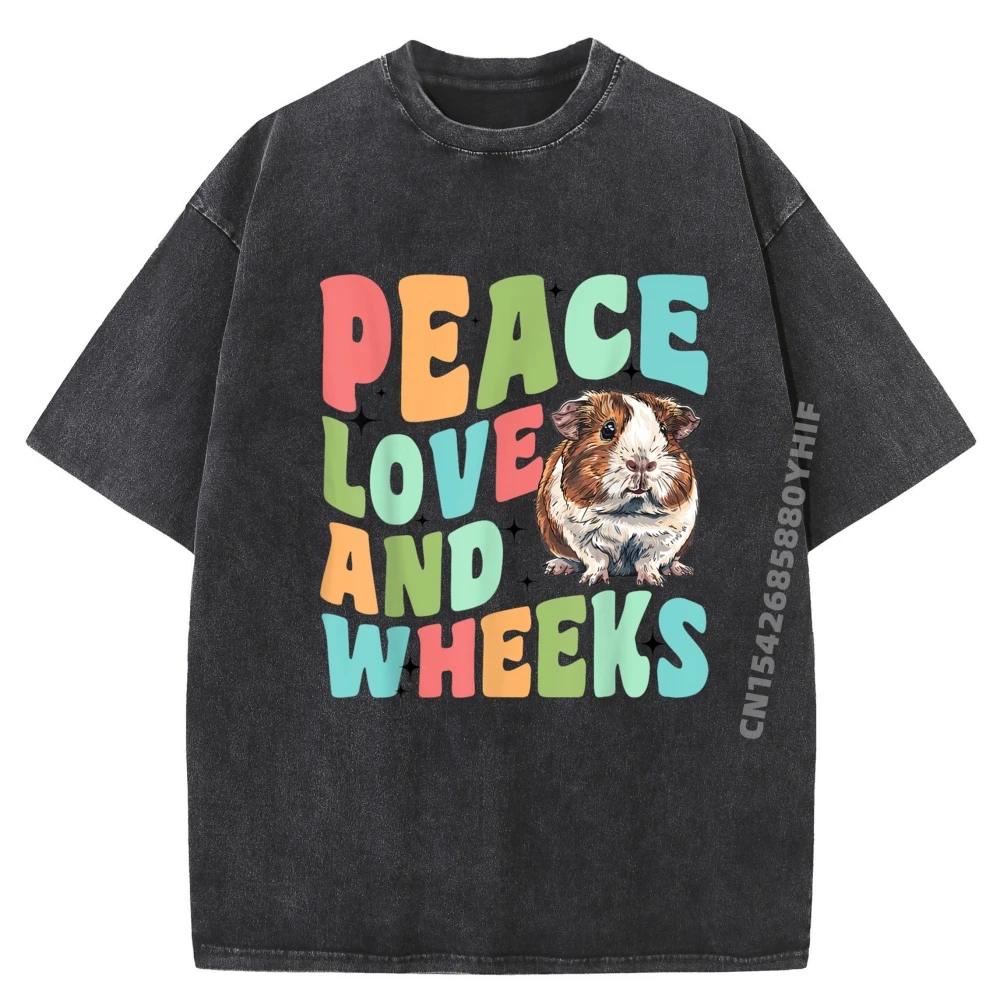 

Newest Mens T Shirts Guinea Pig Pet Rodent Animal Normal Tops Tees Graphic Tees Mens Unisex Washed Shirt