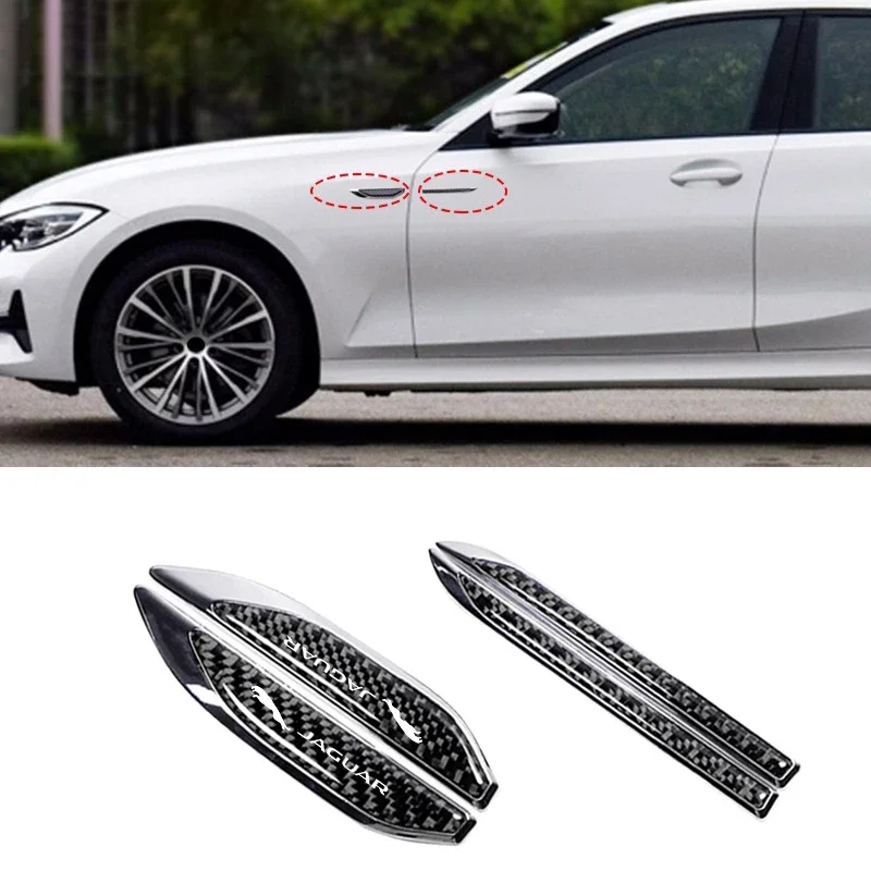 2pcs 3D Metal Side Fender Rear Trunk Stickers Accessories for Jaguar XF XJ-S XJ-6 X-Type XE S-Type F-PACE F-Type XK8 XK XKR XFR view 4