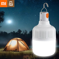 Xiaomi Youpin LED Night Light Waterproof Rechargeable Bulb Dimmable Emergency Light Outdoor Barbecue Tent Camping Light Home New