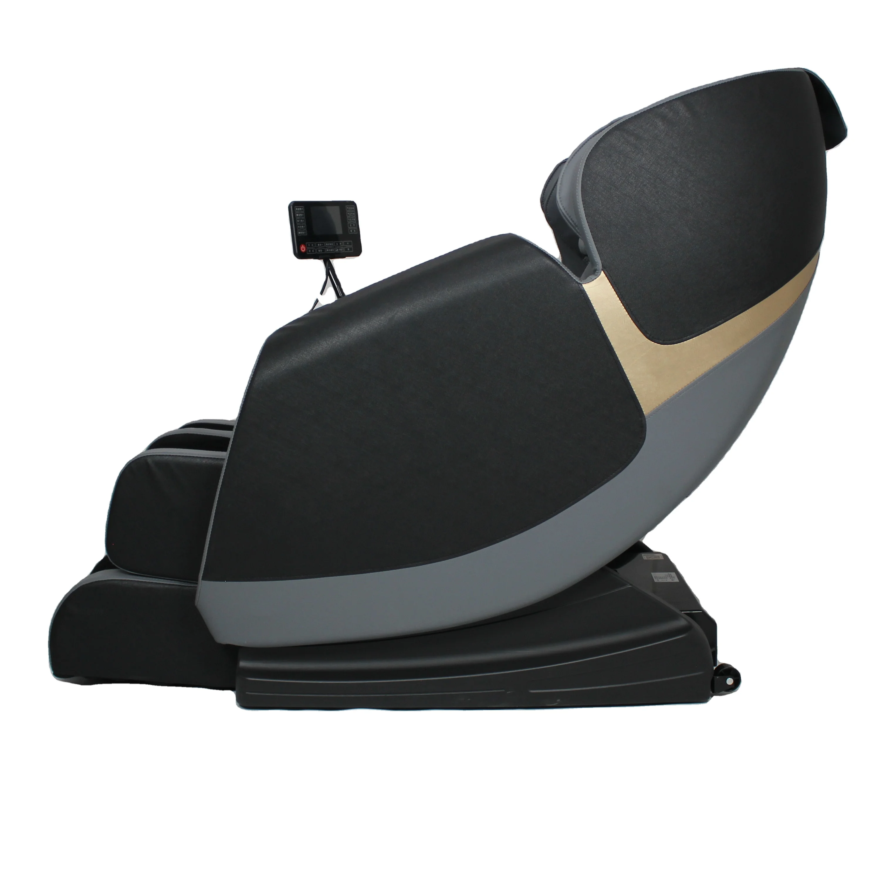 Shiatsu 4D Massage Chair Neck & Back Massager with Heat, Shiatsu Full Body Massage Chair SL Moving Rail