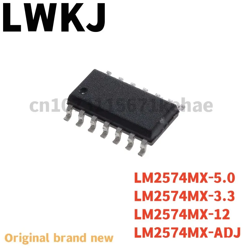 

1piece LM2574MX-5.0 LM2574MX-3.3 LM2574MX-12 LM2574MX-ADJ SOP14 Chipset