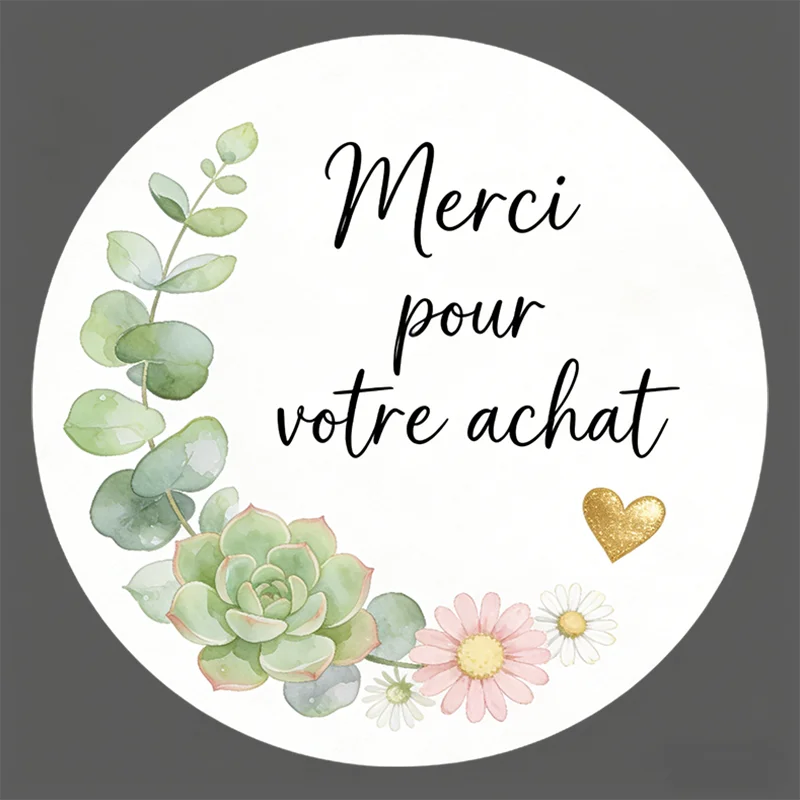 Round Stickers - "M…