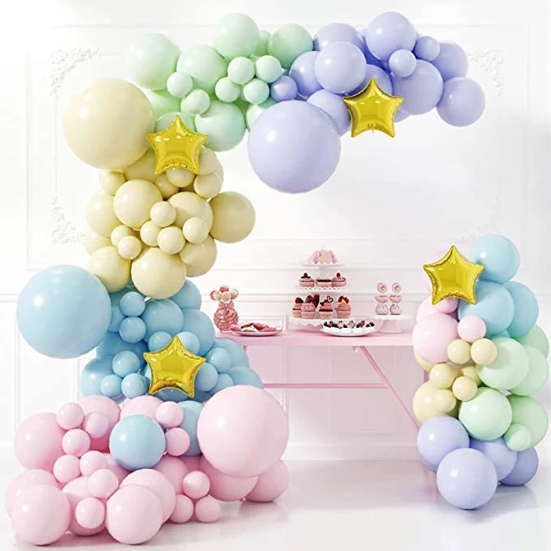 Balloon Arch Kit 2.2M & 1.8M Free Bending Half Balloon Arch Stand with Base Balloon arch Wedding Birthday Party Backdrop Decor