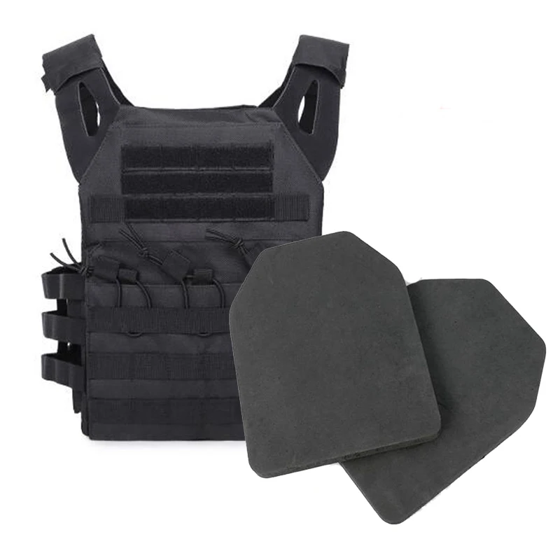 Hunting air gun protective equipment JPC flat back Molle vest combat colored fan colored vest