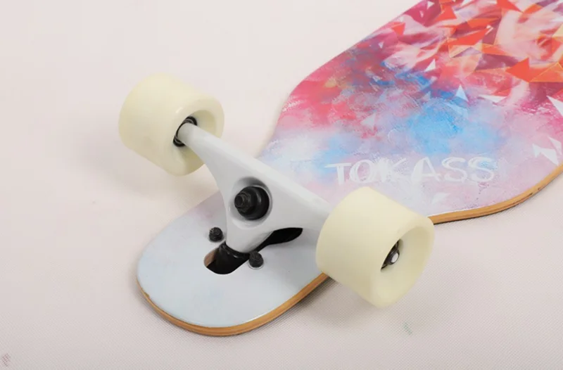 2024 Longboard Trucks Four-wheeled Scooter Young Brush Street Dance Board Adult Skateboard Beginners