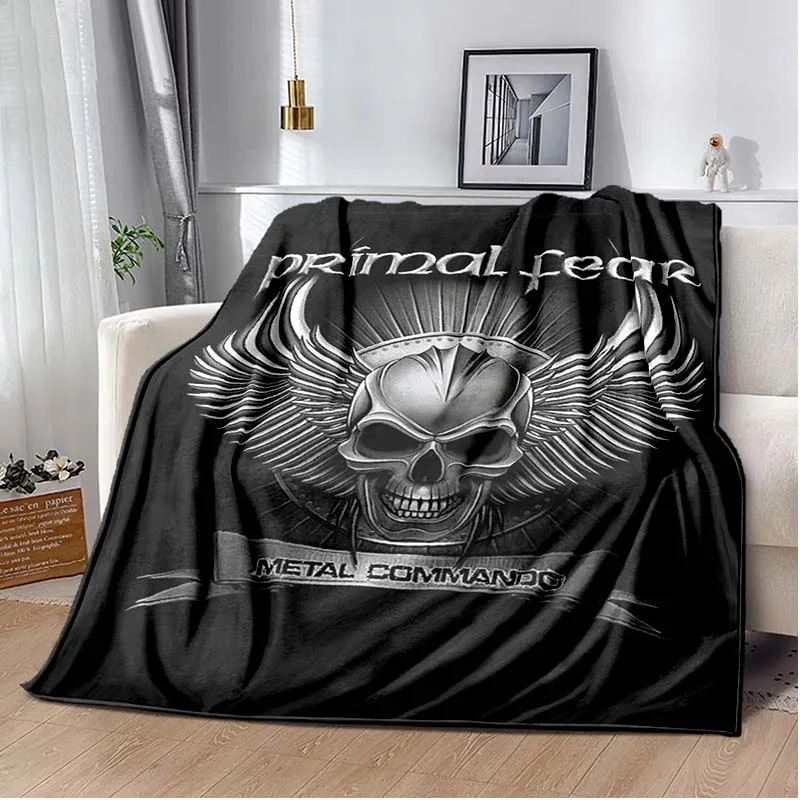 Germany Primal Fear Blanket for Bed Sofa Office Car Living Room Bedroom,Decke,couverture,одеяло,frazada,rock Roll Band