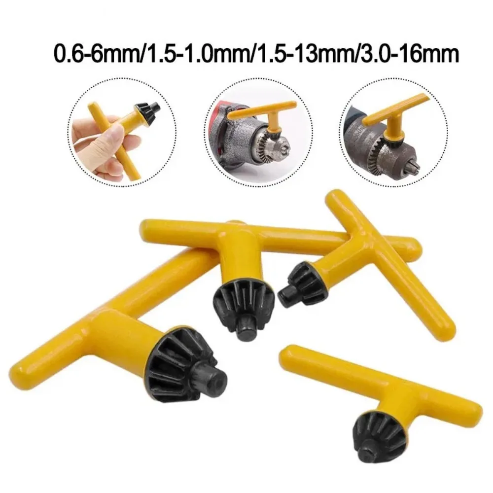 Hand Drill Key Wrench Pistol Drill Wrench Key Power Tool Accessories Drill Chuck Key Wrench Tool Part Drill Chuck Keys