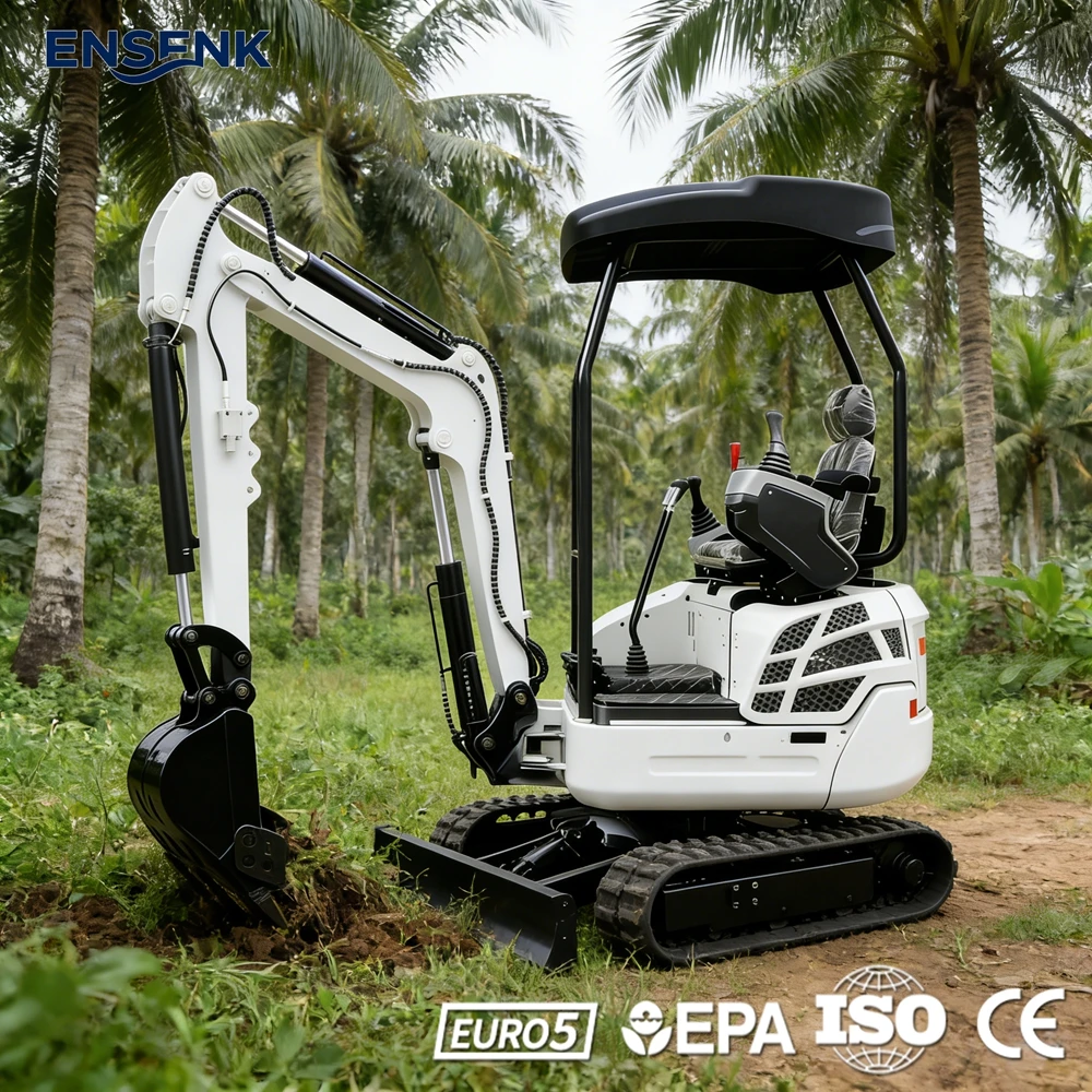 

Mini Excavator 1.2Ton Kubota Engine Construction 1.8Ton Multifunctional 2.5Ton Europe EPA Euro 5 Fast Delivery