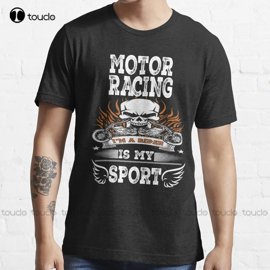 Motor Racing Is My Sport - For Motor Racing Lovers  T-Shirt Oversized Shirts For Women Harajuku Streetwear Breathable Cotton New